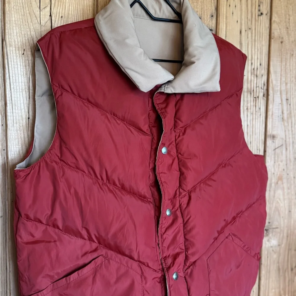 Vintage Penfield Puffer Vest Mens Large Down & Feather 80/20 reversible - Picture 10 of 13